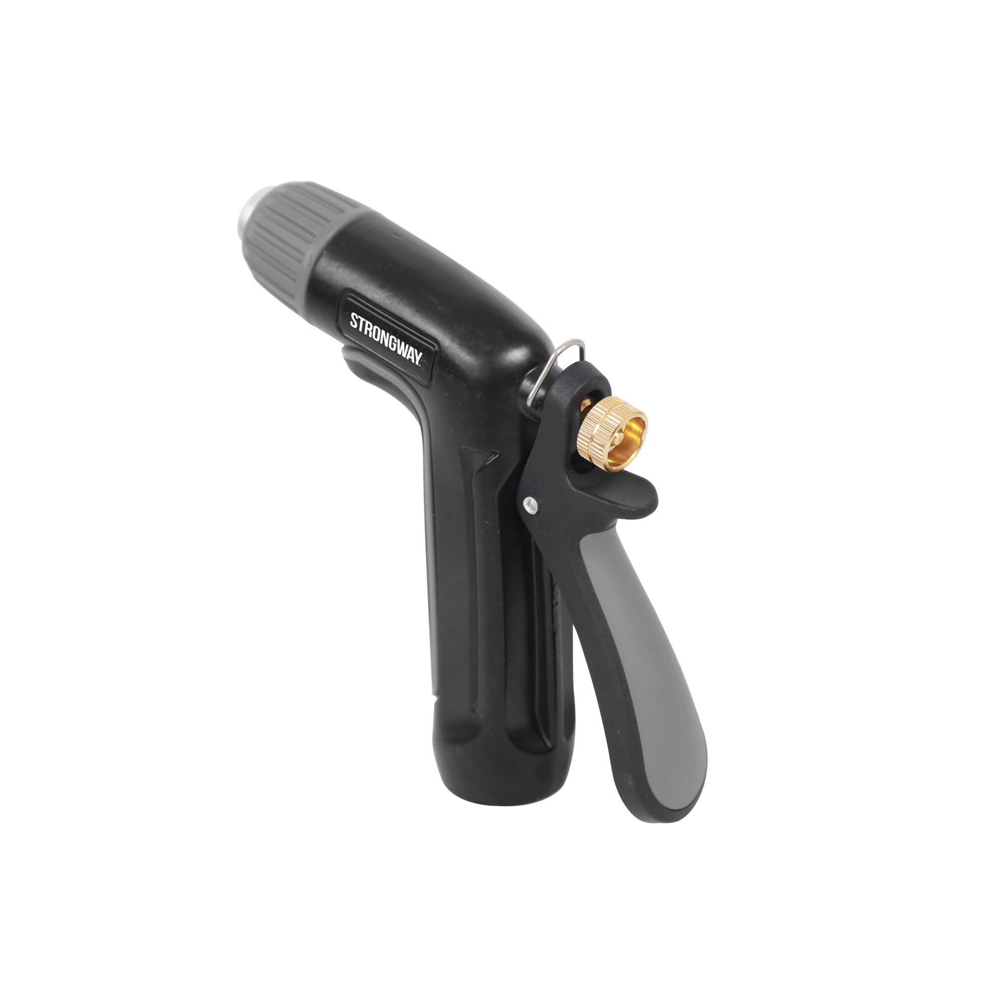 Strongway Rear-Trigger Adjustable Garden Hose Nozzle, 3/4in. Connection, 60 PSI, Model# 202506005001